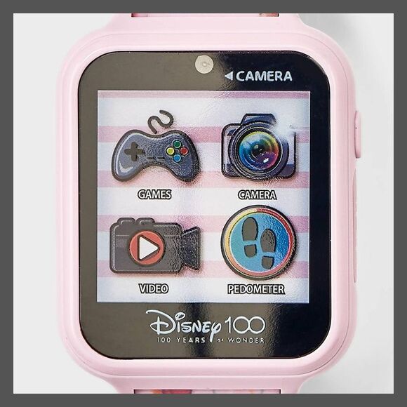 Mickey Mouse -  Disney 100 Watch Interactive Camera G Pink - Picture 3 of 3